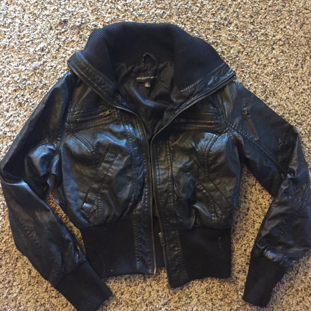 Girl’s vinyl jacket